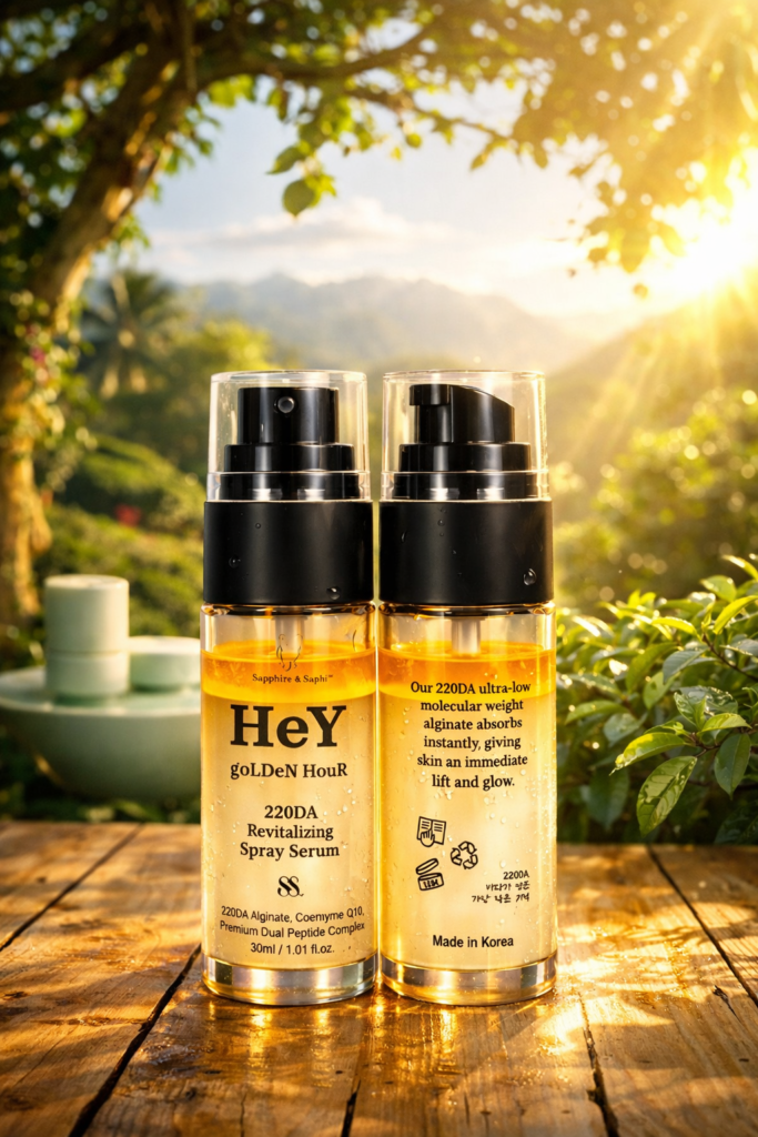 Sapphire Saphi Golden Hour revitalizing situation-based skin recovery serum